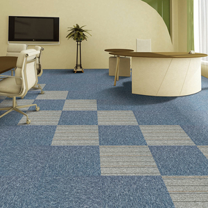 Le tapis de pp couvre de tuiles 50X50 les tuiles modulaires de tapis de support de PVC de bureau commercial pour le bureau commercial - Product Image 3