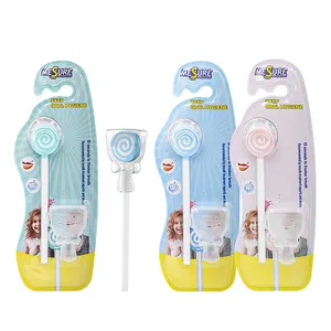 Brosse de revêtement de langue pour enfants, sucette Portable pour bébé, grattoir de langue pour enfants, grattoir de langue en cuivre