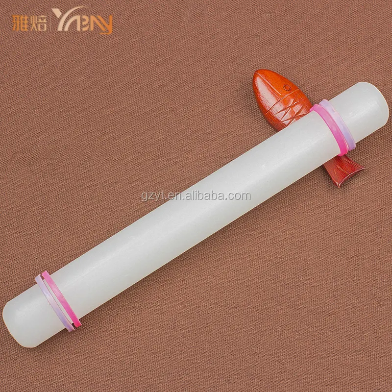 Non-stick Fondant Cake Decorating Plastic Embossing Rolling Pin Rolling Pins   Pastry Boards 23/33/50CM