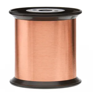 self bonding enamelled copper winding wire for magnetic induction coils