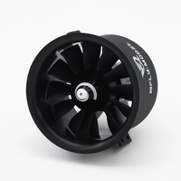 Avion RC personnalisé en gros, avion à réaction, moteur à ventilateur cannelé de 80 mm à 12 pales, moteur sans balais EDF