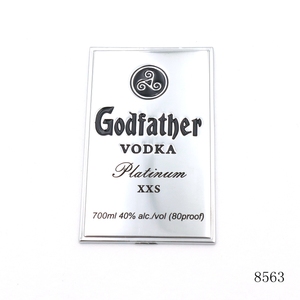 Placa <span class=keywords><strong>de</strong></span> Metal con Logotipo Personalizado para Botellas <span class=keywords><strong>de</strong></span> Vino, Adhesivos 3M <span class=keywords><strong>de</strong></span> Alta Gama para Herrajes <span class=keywords><strong>de</strong></span> Bolsos - Product Image 1