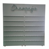 Support mural en acrylique pour verres à champagne LED, présentoir de verres à vin pour réceptions de mariage, bars, fêtes et événements – Vente en gros