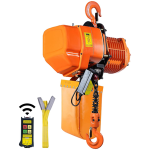 Polipasto Eléctrico de Cadena de 2 Toneladas, Elevación de 4 Metros, Grúa Industrial con Control Remoto para Almacenes, Construcción y Talleres - Product Image 1