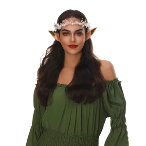 Accessoires <span class=keywords><strong>de</strong></span> cheveux pour femmes et filles, style coréen, mode douce, nouveau design, <span class=keywords><strong>couronne</strong></span> <span class=keywords><strong>de</strong></span> mariage en perles et <span class=keywords><strong>fleurs</strong></span> - Product Image 2