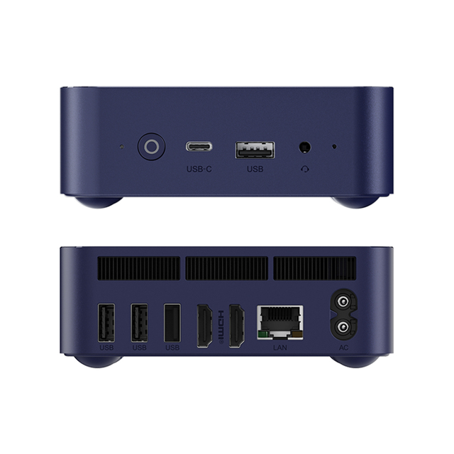 Beelink EQ Mini Intel N150 CPU 12GB LPDDR5 500GB SSD Dual Display for USB-C LAN 1000M New Business Use Mini PC