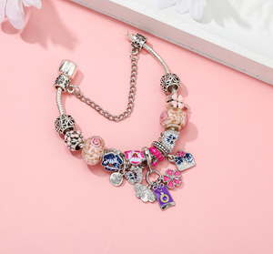 Pulsera de mujer de alta calidad, kit de pulsera de flores, bricolaje, Pansy, nuevo, <span class=keywords><strong>2022</strong></span> - Product Image 3