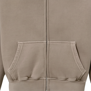 Directo de fábrica personalizado logotipo impreso cremallera sudaderas con capucha para los hombres de secado rápido transpirable polar al por mayor personalizado básico Sudadera con capucha - Product Image 1