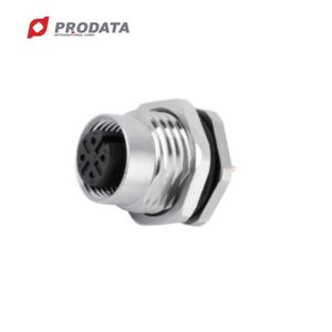ขั้วต่ออุปกรณ์กันน้ำ PRODATA M12 แบบตัวเมีย สำหรับเชื่อมต่อสาย PCB แบบ Dip-Solder สำหรับใช้งานในรถยนต์ - Product Image 3