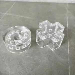 Fabbrica su misura di alta precisione acrilico Die Cut Block acrilico CNC parti di lavorazione - Product Image 1