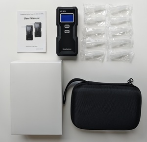 Nouveau Testeur d'<span class=keywords><strong>alcool</strong></span>émie précis à pile à combustible pour la sécurité routière ACT ACT-BT30L, 2 piles AAA, certifié CE pour <span class=keywords><strong>voiture</strong></span> - Product Image 6