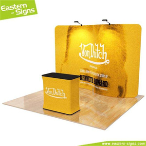 Stand d'<span class=keywords><strong>exposition</strong></span> en tube d'aluminium personnalisé 3x3m, installation rapide, stand de salon professionnel portable standard 10x10 pieds pour une utilisation en intérieur - Product Image 2