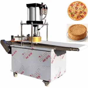 Presse à pâte à pizza à grain automatique commerciale à haut rendement Machine à fabriquer des chapatis Naan Roti Tortilla Naan