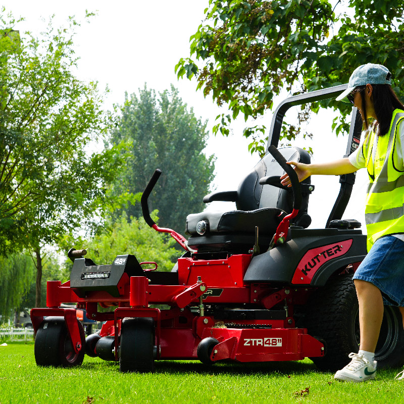 electric commercial mowers