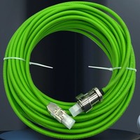Cable Siemens MOTION-CONNECT 500 6FX5002-2CA31-1BA0 de 10 m, Cable de Señal de Codificador para Conexión de Servomotor SINAMICS S120 1FK7