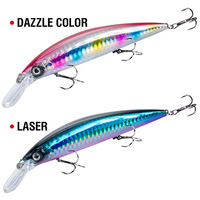 Leurre de pêche dur de haute qualité 36g 13cm Jerkbait coulant, Wobbler lourd pour la pêche en mer en bateau, saumon, poisson-chat et cabillaud