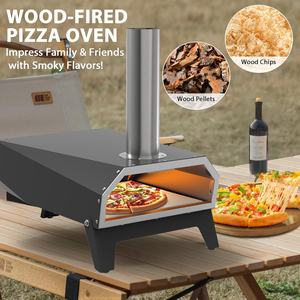 Four à pizza à <span class=keywords><strong>gaz</strong></span> extérieur moderne de 12 ''petit four à pizza à <span class=keywords><strong>gaz</strong></span> commercial portable avec <span class=keywords><strong>barbecue</strong></span> pour pizza maison - Product Image 4