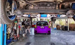 Universal <span class=keywords><strong>BWR</strong></span> Hilfsrahmen Racing JDM Silber Titan Burnt Blue Beaks Bar Schwarz Arbeit Hecks tütze Spurs tange Unter rahmen Für Honda Toyota - Product Image 6