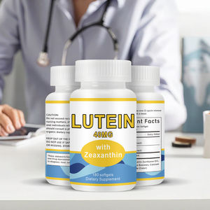 فيتاهيثي أوم/أودم ملصق خاص مصنع توريد الحلال الطبيعية كبسولات لوتين العضوية مع زياكسانثين الفيتامينات العين - Product Image 1