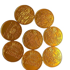 Pièces de monnaie en alliage d'aluminium personnalisées bon marché, pièces de monnaie anciennes en métal coloré - Product Image 1