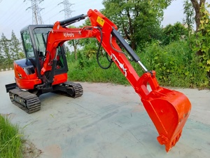 Miniexcavadora japonesa usada para Kubota U35, excavadoras de orugas de 3 toneladas con núcleo de motor, maquinaria de segunda mano de 3,5 toneladas y 4 toneladas - Product Image 5