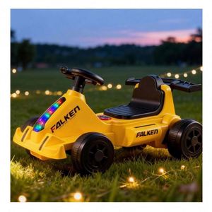 Modern Electric Children's <b>Car</b> Ride-On Toy <b>Pedal</b> Function 6V4Ah Battery Plastic Construction White Body Music Light Years - Product Image 6
