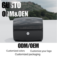 Boîte à bagages arrière universelle étanche pour moto, étui pour casque, coffre de rangement pour queue
