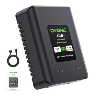 Cargador de Baterías Inteligente OVONIC D15 de Doble Canal, 30W AC 1S-3S 3.7V-11.1V LiPo para Autos, Barcos y Drones RC - Product Image 1