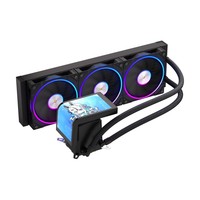 Refroidisseur liquide pour processeur C360-F avec écran LCD incurvé, système de refroidissement liquide pour processeur, système de refroidissement par eau pour PC, système de refroidissement par eau pour processeur