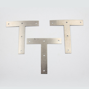 Supports d'angle en fer nickelé 7090120, support d'angle standard pour portes, fenêtres, armoires, meubles - Product Image 2