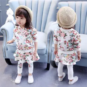 Bulk Buy From China Kids Autumn Boutique Clothing Overall Printing Baby Clothing Set Free Sample