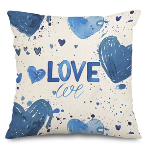 Ngày Valentine từ lãng mạn đệm gối, vỏ gối 18x18, thích hợp cho phòng ngủ, ghế sofa, trang trí nhà cửa - Product Image 2