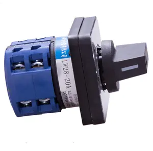 LW28-20C04/2 universal switch combination switch 2 sections 20A voltage switch