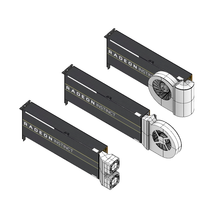Ventilateur externe universel forcé/turbo pour carte graphique MI25/MI50/MI100, refroidisseur actif 3,5 cm