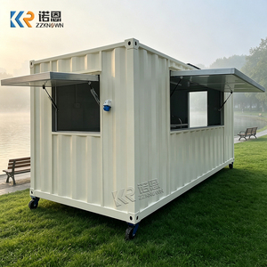 Restoran Kontainer Pengiriman Bisnis Luar Ruangan Premium 40ft Dengan Peralatan Dapur Kelas Komersial - Product Image 6