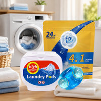 3-en-1 perles de gel jetables dosettes de détergent à lessive en vrac pour le lavage des vêtements dosettes de détergent liquide pour vêtements