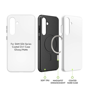 FONLYU Funda Magnética 2 en 1 con Carga Inalámbrica para Sublimación, Compatible con <span class=keywords><strong>iPhone</strong></span> 17 y Samsung S26, Duradera, Protectora y Personalizable - Product Image 2