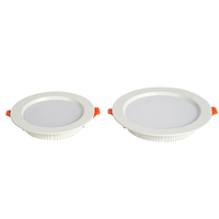 Downlight LED SMD ultra-fin en aluminium blanc 3W-30W pour usage intérieur (maison, bureau et centre commercial) – Découpe de 55 mm, angle de faisceau de 120°