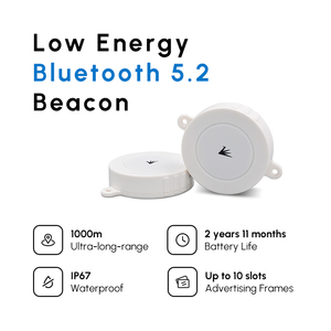 Feasycom FSC-BP104DL 1000m dài-phạm vi Bluetooth 5.2 efr32bg21 <span class=keywords><strong>ibeacon</strong></span> năng lượng thấp IP67 không thấm nước BLE đèn hiệu với miễn phí SDK - Product Image 2