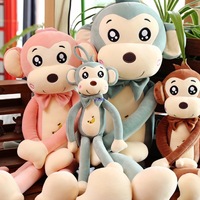 Peluche singe mignon, coussin de lit confortable en forme de banane, grand oreiller pour enfants, cadeau unisexe