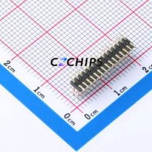 XDZ127-2-15-S-1.0-G1 Pin Header SMD,P=1.27mm Connector 2x15P 1.27mm Pin Header Vertical Mount - Product Image 2