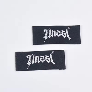 Etiquetas Tejidas Personalizadas al por Mayor para Ropa, Etiquetas Plegables al Centro, Etiquetas de Tela Lavables, Etiquetas para Prendas - Product Image 5