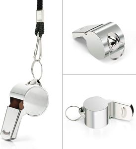 Silbato de Fútbol de Acero Inoxidable, Regalo para Árbitros de Baloncesto, Hockey, Voleibol, Atletismo y Deportes al Aire Libre - Product Image 4
