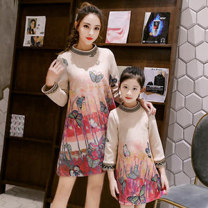 Pretty Girl Model madre e bambino <span class=keywords><strong>Plus</strong></span> Size abiti da sera per ragazze Maxi da nuovi prodotti in cerca di distributore - Product Image 3