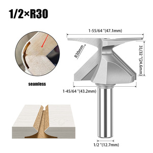 Outil de formage intégré de flexion d'arc R10 R18 R30 <span class=keywords><strong>1</strong></span>/2 pouces tige travail du bois - Product Image 2