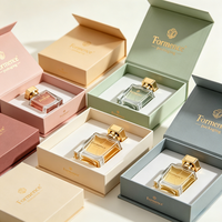 Botol Parfum Kaca Persegi Mewah dengan Label Decal Tipe Crimp, Sablon, Hot Stamping, Pompa Semprot, Matte Frost, dan Ukiran