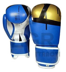 Guantes de boxeo profesionales MMA, Logo personalizado, cuero PU, Deportivos - Product Image 1