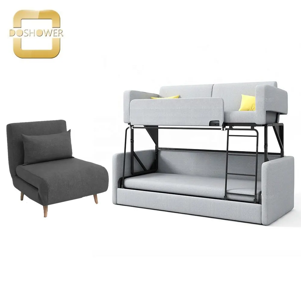 Grande divano letto pieghevole nordico moderno con mobili di fascia alta italiani progettati di soggiorno imbottito usato in famiglia