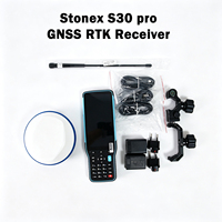 Versión Internacional Stonex S30 Pro, Receptor Láser GPS GNSS de Doble Cámara RTK con Mapas de Google y Software Surpad Actualizable, GPS RTK