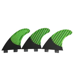 Hot Selling Double Tabs Fin G5 G7 Surfboard Fins Carbon Fiber Honeycomb Surf Fin